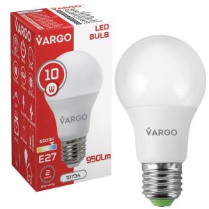 Лампа LED VARGO 10W E27 6000K LM-872