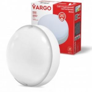 Corp de iluminat LED Vargo 15W extern сu senzor  5000K IP54 rotund alb