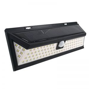 LED настенный светильник на солнечных батареях VARGO 12W SMD черный