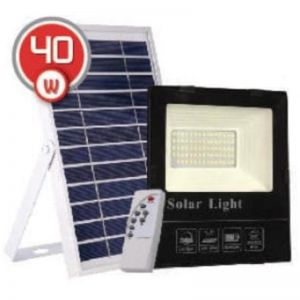 LED прожектор на солнечной батарее Vargo 40 W 6500K