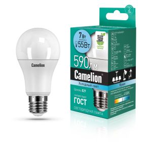 Bec LED 7W-A60/845/E27  Camelion