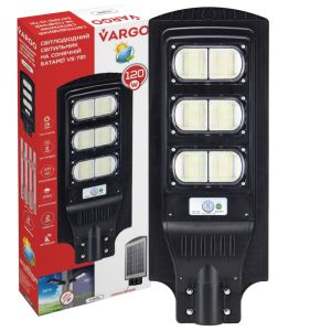 Corp de iluminat stradal LED SOLAR cu senz 120W 6500K