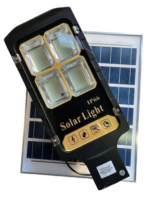 Corp de iluminat stradal LED SOLAR cu senz 150W 6500K